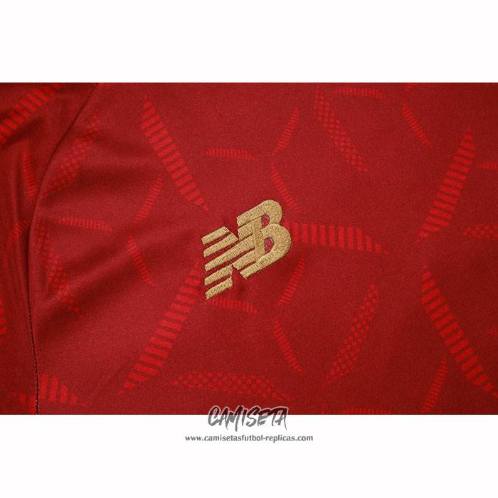 Chandal del Sao Paulo 2025-2026 Manga Corta Rojo - Pantalon Corto